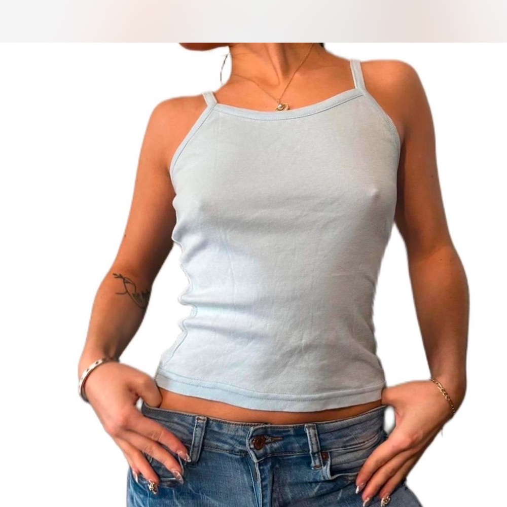 Light Blue Women's Tank Top